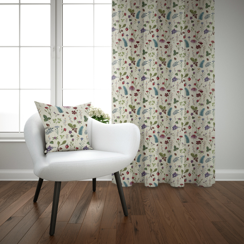 Ervi Gobelínový zatemňovací termo závěs - Lesní sen