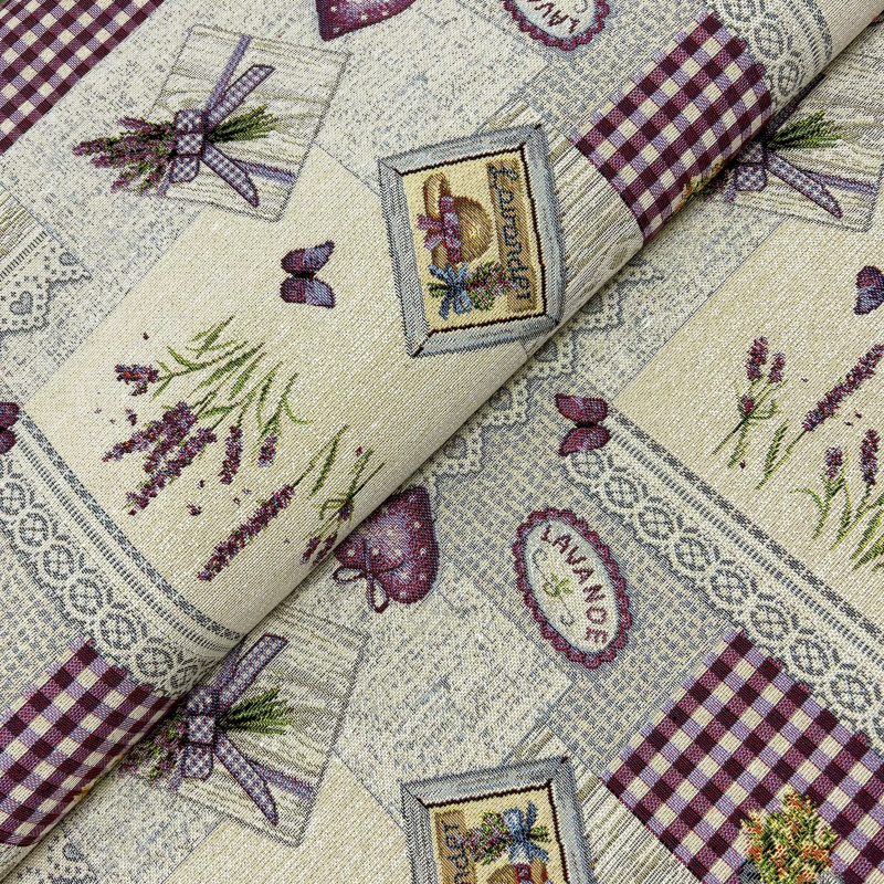 280cm Dekorační/potahová Gobelínová látka šířka - Provensálský sen