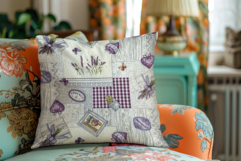 Ervi povlak na polštář Gobelínový - Provensálský sen