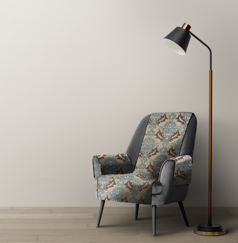 Ervi dekorační přehoz na křeslo - Rekor - 8102 - kopie