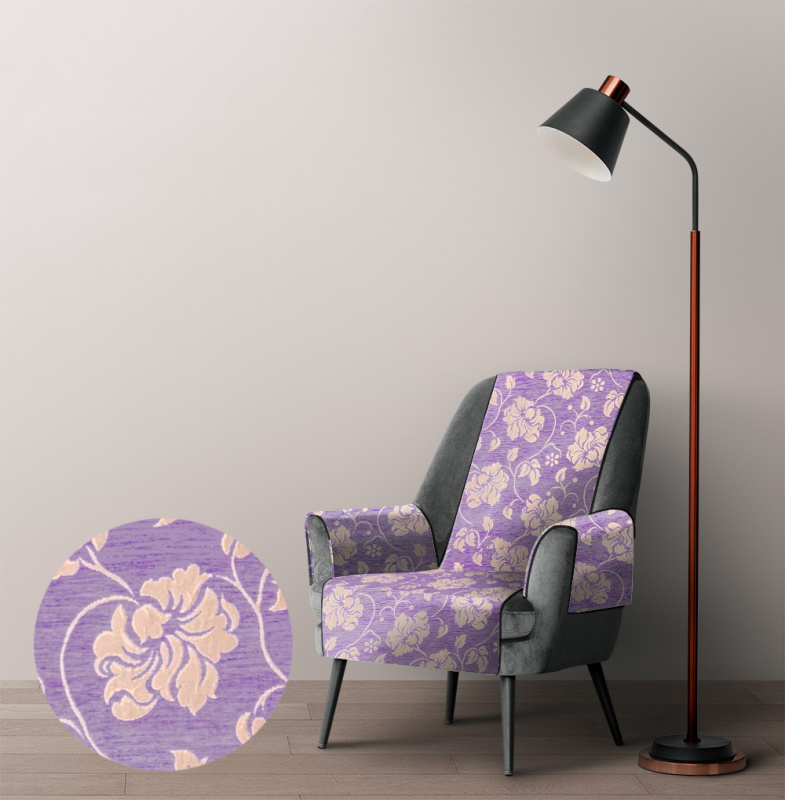 Ervi dekorační přehoz na křeslo - Rekor - 7013