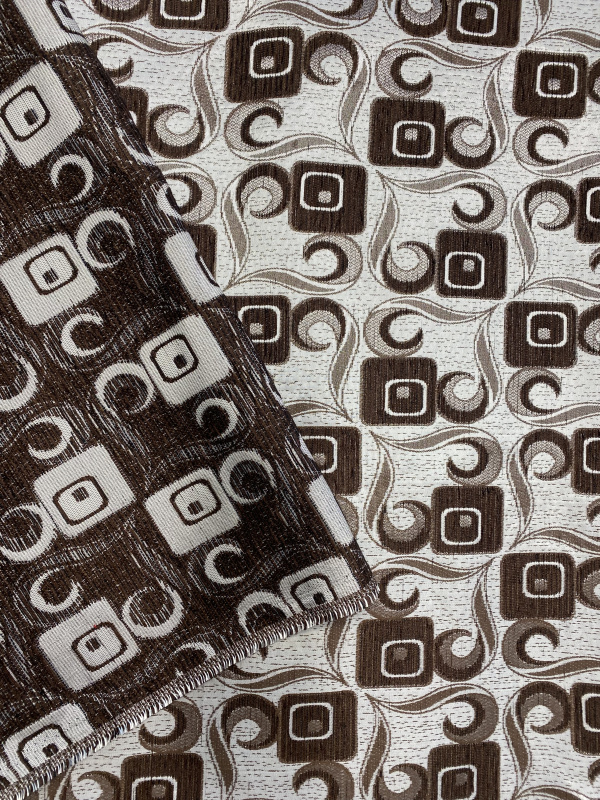 #Ervi gobelínový termo závěs - Tafta hnědá 140x220cm