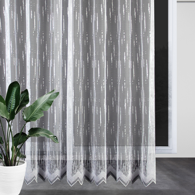 Ervi žakárová hotová záclona s řasící páskou - 7002 (různé velikosti)