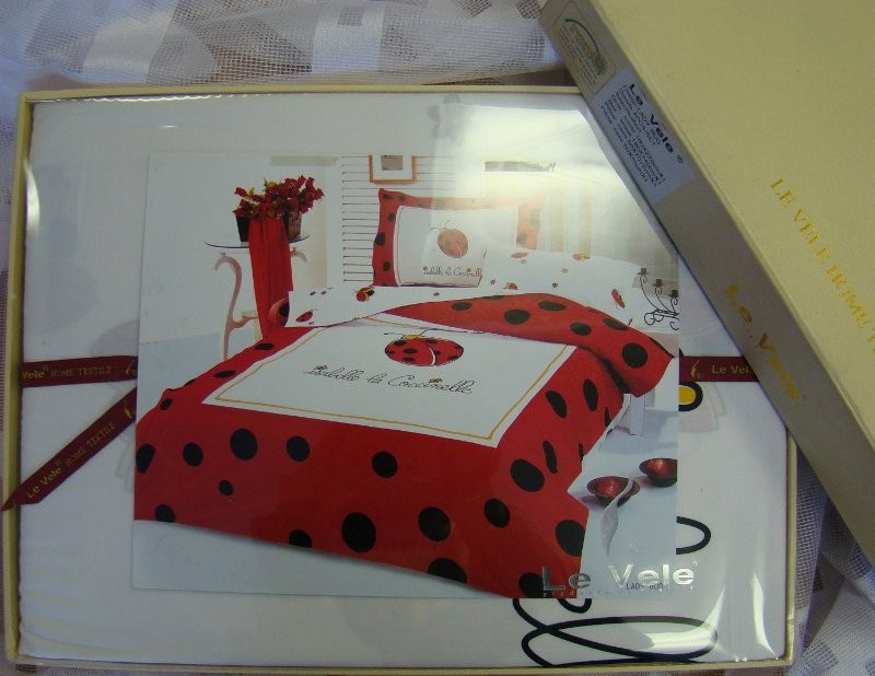 Le Vele povlečení bavlna Lady Bug 160x220cm - set 4 ks