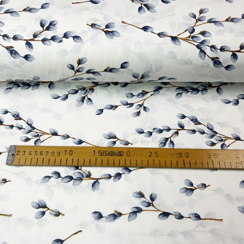 Ervi Bavlněná látka/plátno š.240cm - Kočičky - vrba - 30805-6, metráž