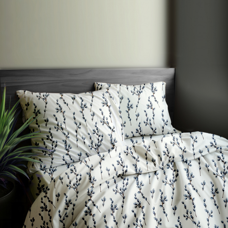 Ervi Bavlněné povlečení - Kočičky - vrba