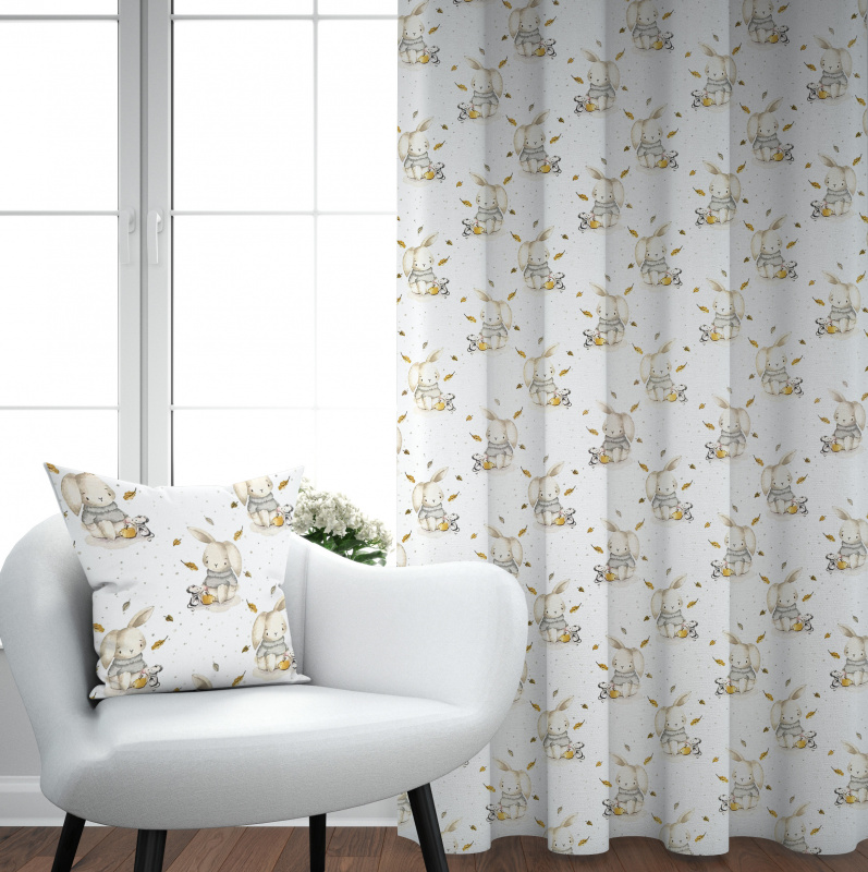 Ervi Bavlněný závěs - Zaječí pohádka