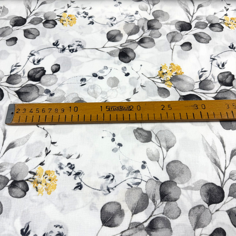 Ervi Bavlněná látka/plátno š.240cm - Eukalyptový dotek - 27606-9, metráž