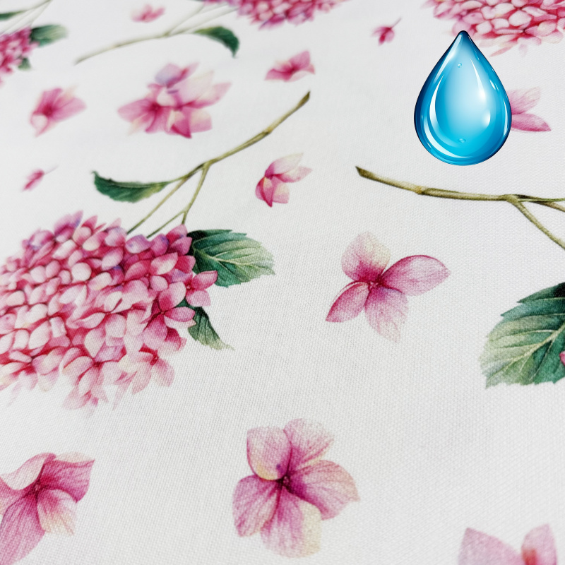 Ervi Teflonový ubrus na stůl obdélníkový Royal Lux - Letní hortenzia