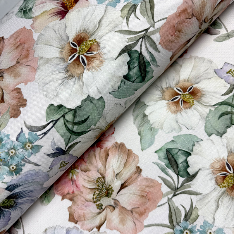 Ervi Teflonový ubrus na stůl obdélníkový Royal Lux - Pastelový ráj