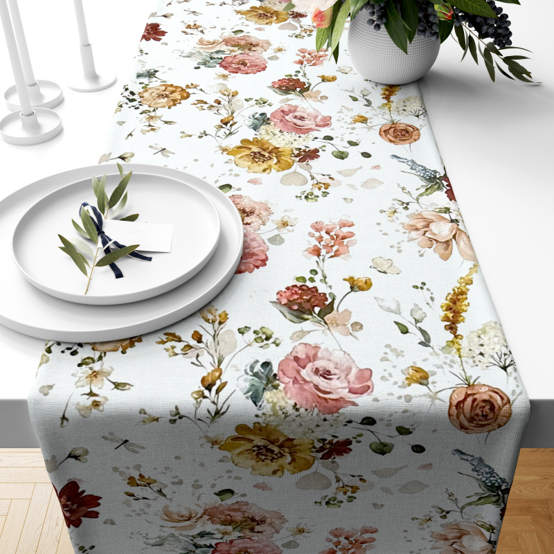 Ervi Teflonový běhoun na stůl Royal Lux - Vůně rozkvetlé louky
