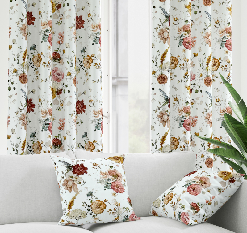 Ervi dekorační závěs Royal Lux - Vůně rozkvetlé louky