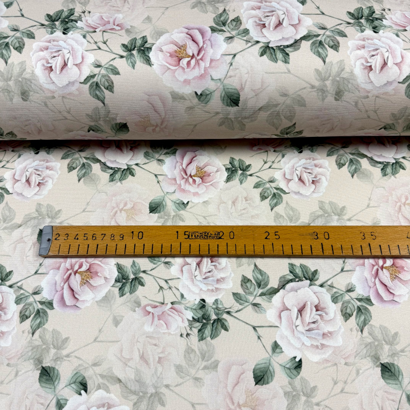 Ervi Teflonový ubrus na stůl obdélníkový Royal Lux - Růžový sen