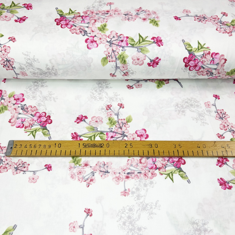 Ervi Bavlněná látka/plátno š.240cm - Okouzlující kvítky - 29108-30, metráž