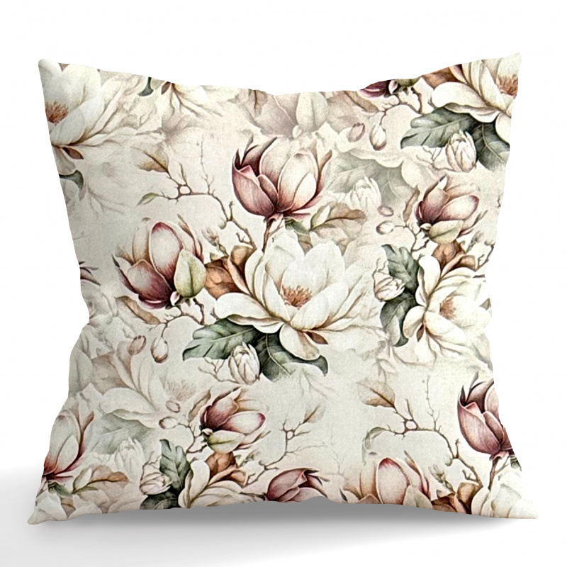 Ervi povlak na polštář dekorační Royal Lux - Magnóliová sonáta