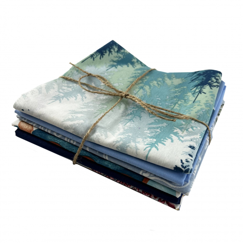 Zbytková metráž látek bavlna - mix vzorů a barev 0,5 kg