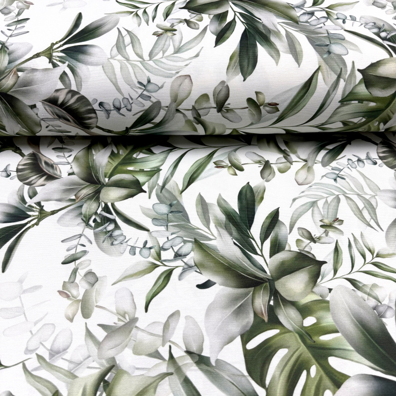 Ervi Teflonový ubrus na stůl čtvercový Royal Lux - Tropická harmonie