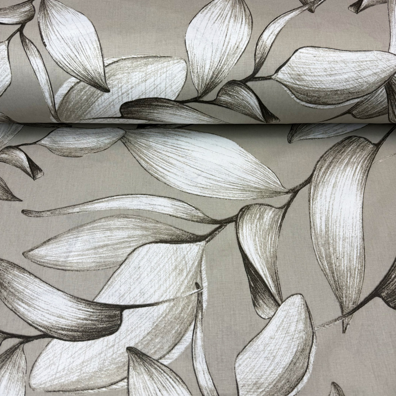 Ervi Bavlněná látka/plátno š.240cm - Elegantní větvičky - 28844-14, metráž