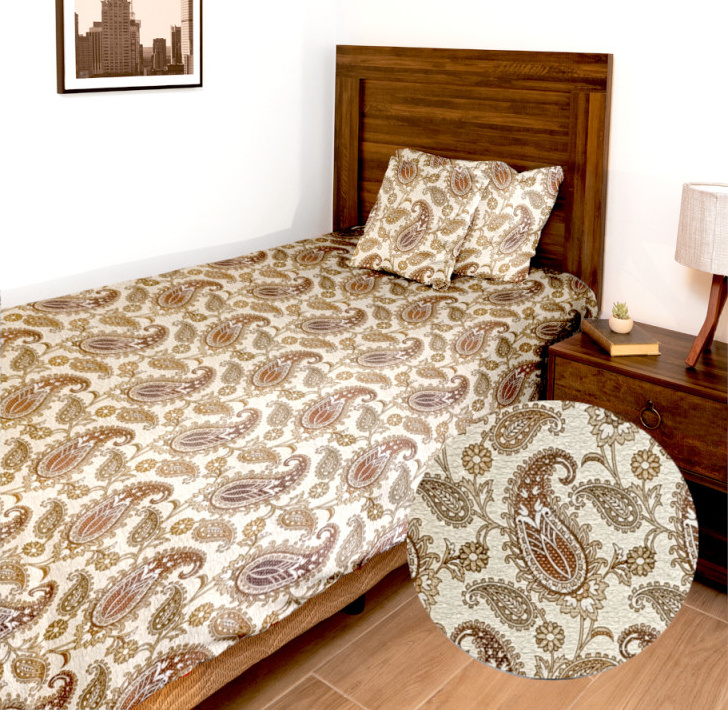 Ervi Gobelínový přehoz na postel jednolůžko/dvoulůžko - Asetat 354