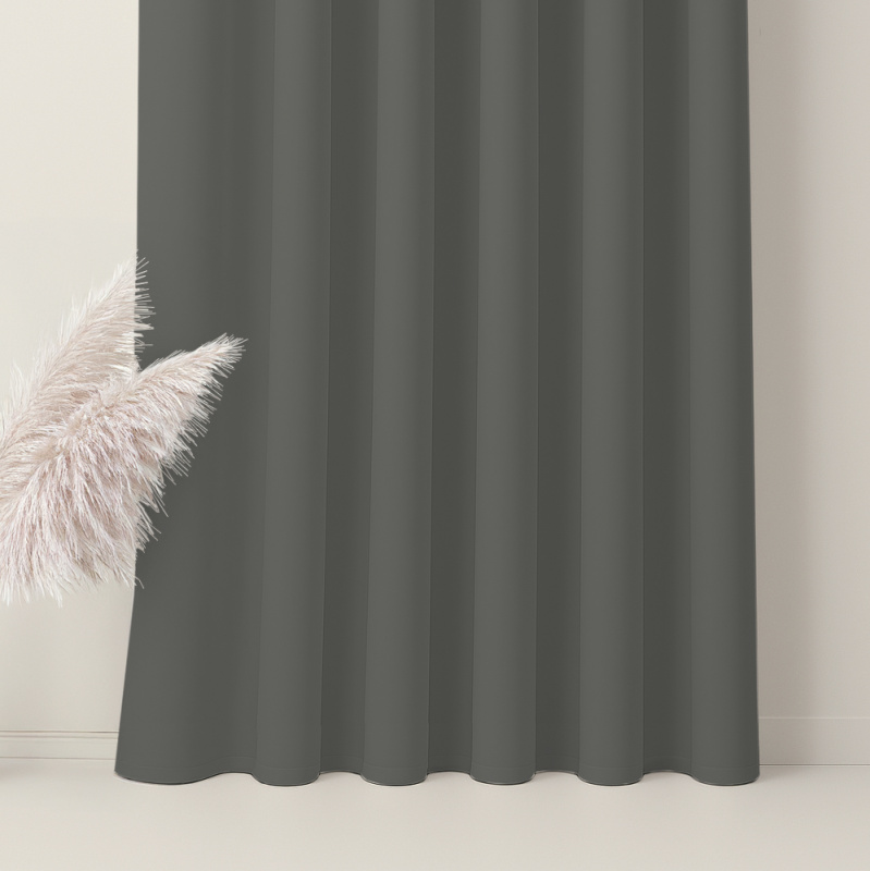 Ervi Blackout 100% zatemňovací závěs č. 09 - šedý