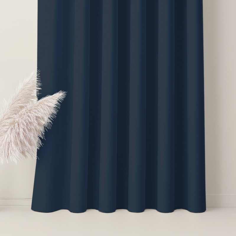 Ervi Blackout 100% zatemňovací závěs č. 19 - modrý