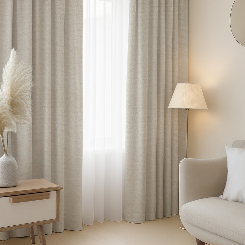 Ervi Blackout 100% zatemňovací-termo závěs MR 01 - světle šedé