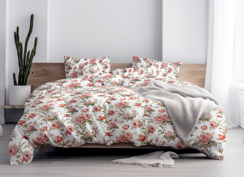 Ervi Bavlněné povlečení - Šepot květin