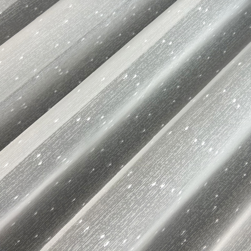 Ervi voálová﻿ hotová záclona s řasící páskou - prší