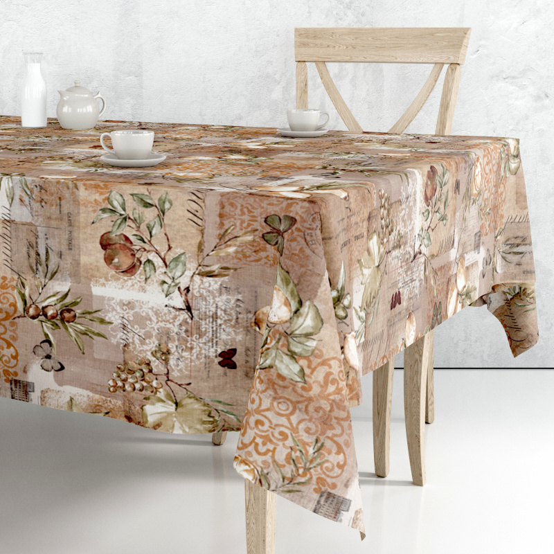 Ubrus PVC Mo-6331 - Vintage Provence (různé velikosti)