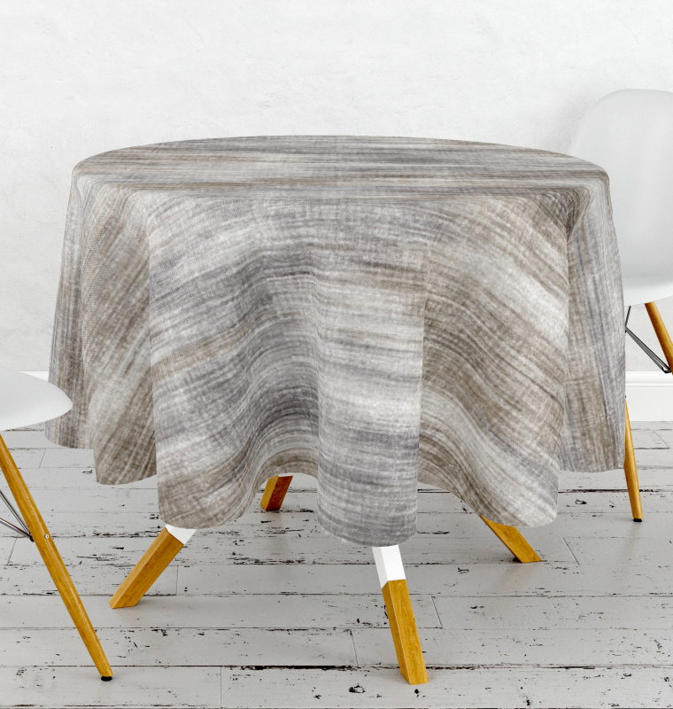 Ubrus PVC kulatý Mo-6314 – Skandinávské ráno (různé velikosti)