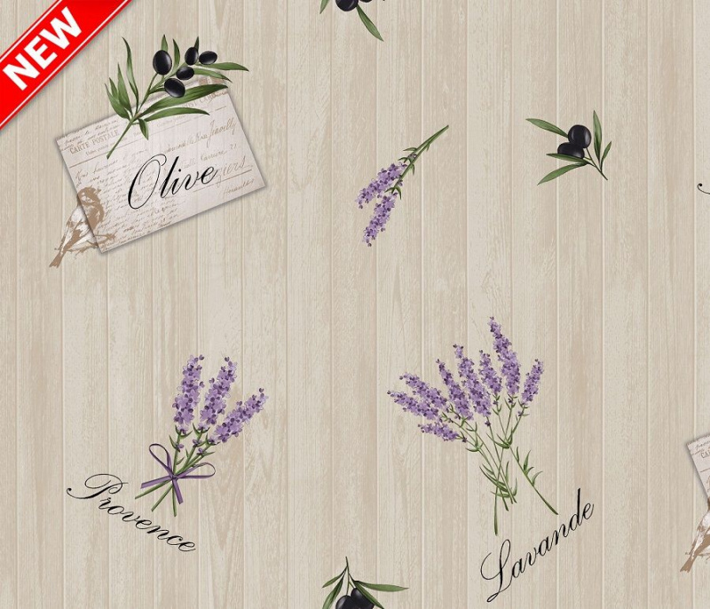 Ubrus PVC kulatý M-129B - Levandule (různé velikosti)