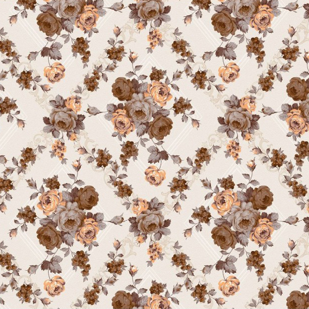 Ubrus PVC kulatý M-095 - Růžová nostalgie (různé velikosti)