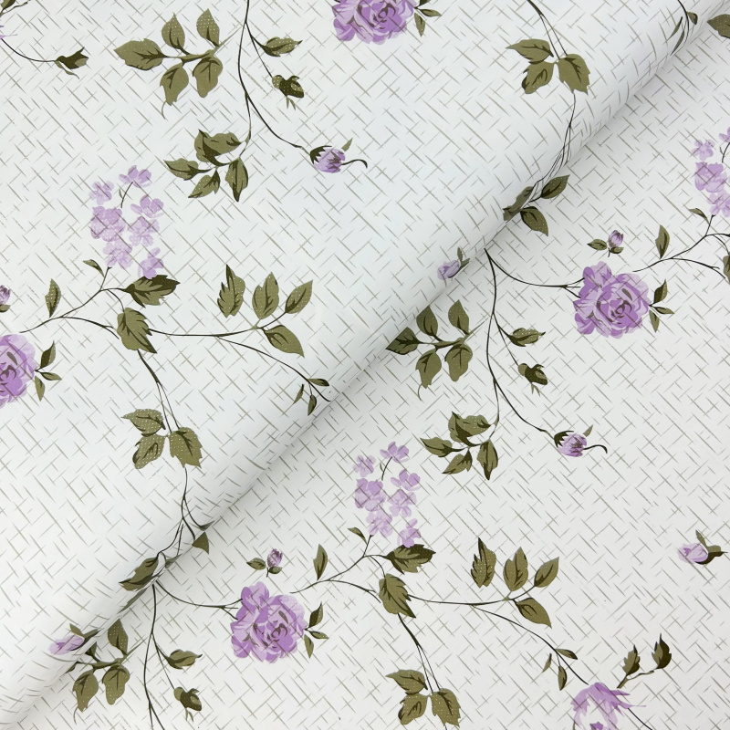 Ubrus PVC kulatý DC-6980G- Něžné květy (různé velikosti)