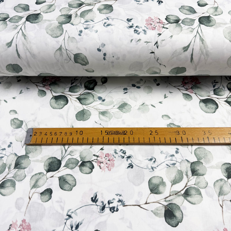 Ervi povlak na polštář Bavlněný - Eukalyptový dotek 2