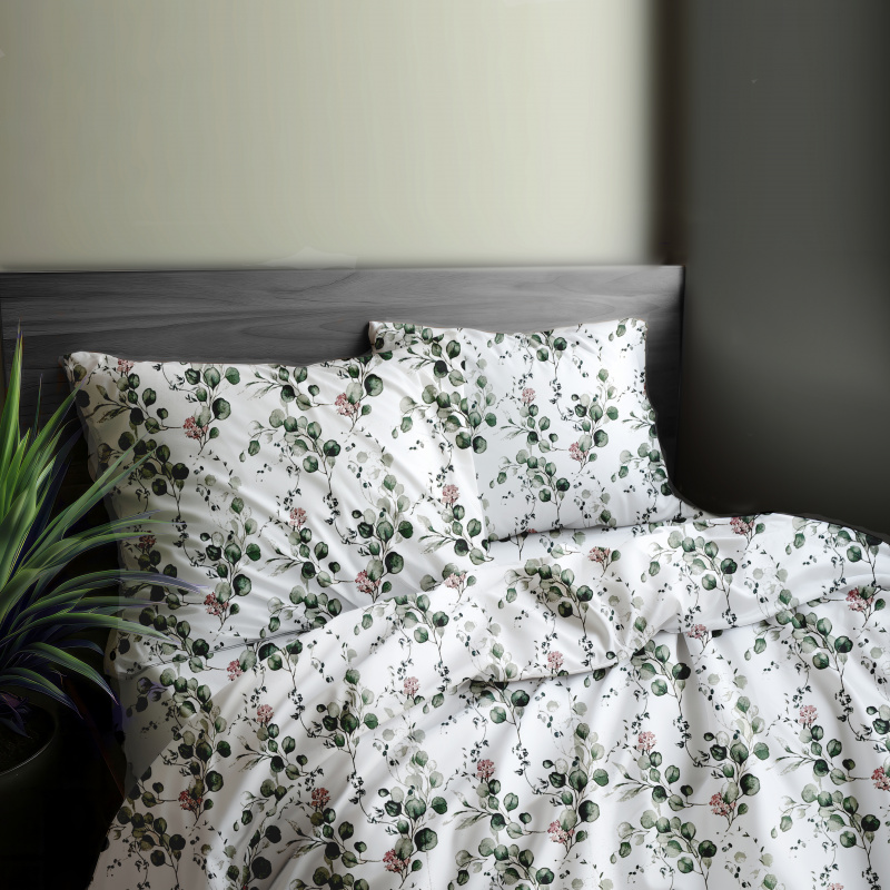 Ervi Bavlněné povlečení - Eukalyptový dotek 2