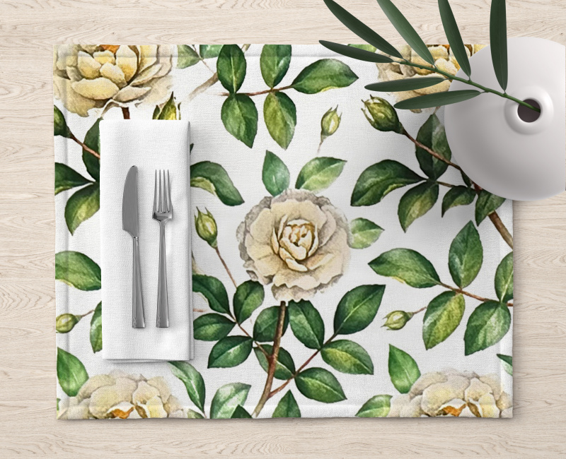 Ervi Teflonové prostírání na stůl Royal Lux - Šepot růží