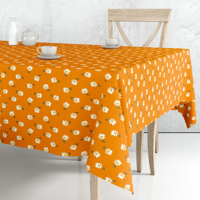 Ubrus PVC FL-1725-03 - Kopretinové pole (různé velikosti)