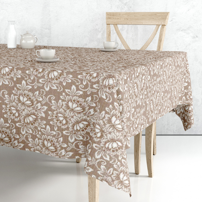 Ubrus PVC FL-1142-02 - Krajková elegance (různé velikosti)