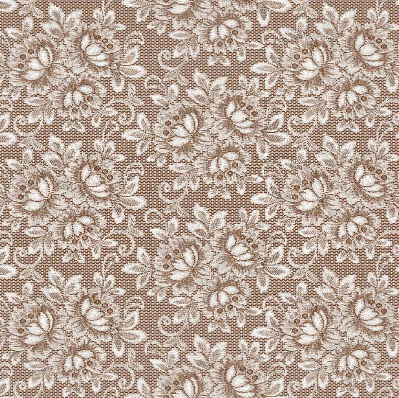 Ubrus PVC kulatý FL-1142-02 - Krajková elegance (různé velikosti)