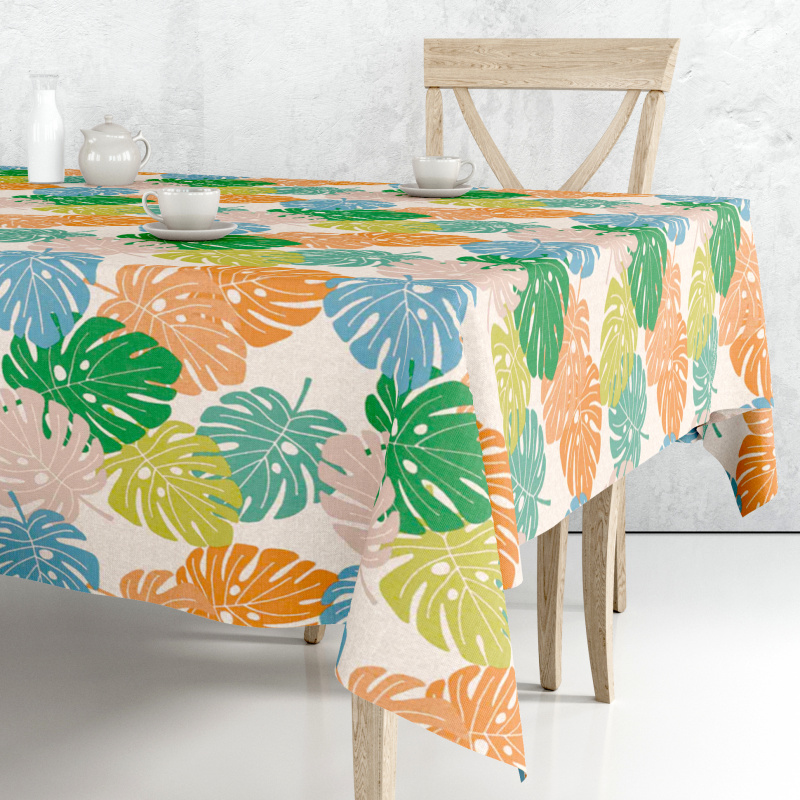 Ubrus PVC Mo-6324 - Barevné lísty (různé velikosti)