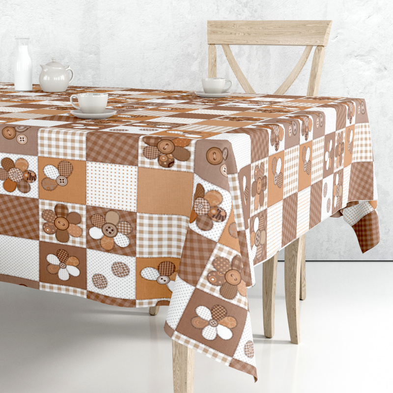 Ubrus PVC FL-1763-04 – Knoflíkový podzim (různé velikosti)