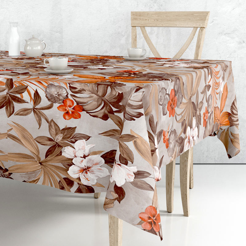 Ubrus PVC Mo-6244-02 – Tropická elegance (různé velikosti)