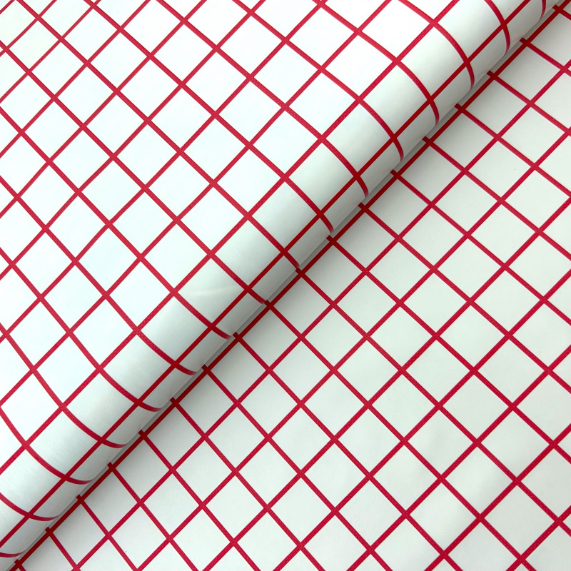 Ubrus PVC kulatý DC-9400B – Elegantní kostka (různé velikosti)