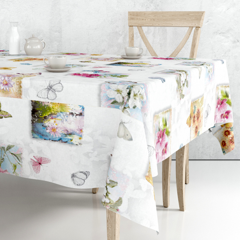 Ubrus PVC Mo-6171 - Romantické leto (různé velikosti)