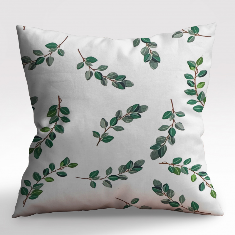 Ervi povlak na polštář Bavlněný - Zahradní pohoda