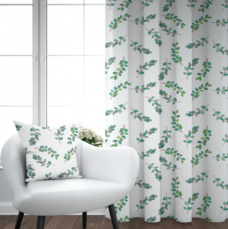 Ervi Bavlněný závěs - Zahradní pohoda