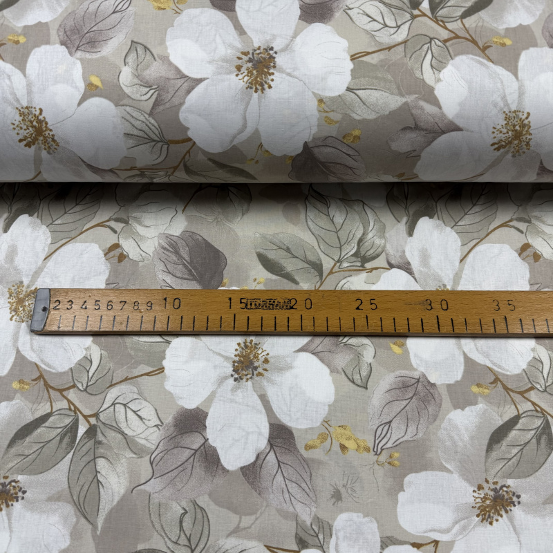 Ervi Bavlněná látka/plátno š.240cm - Tichá romance - 29246-25, metráž