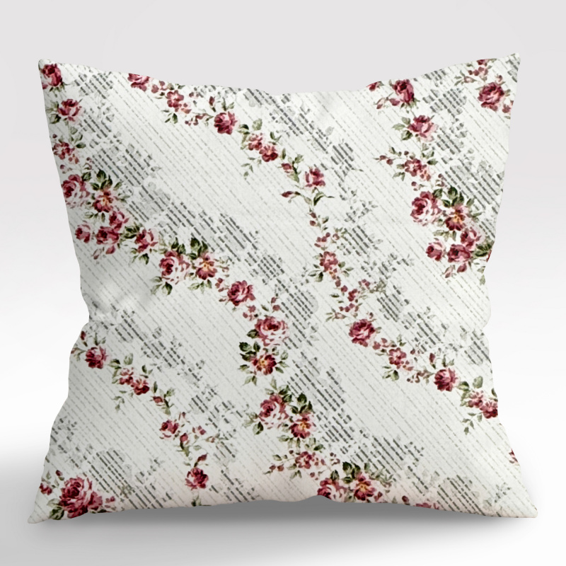 Ervi povlak na polštář Bavlněný - Květinová stezka