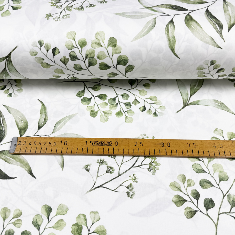 Ervi Bavlněné povlečení oboustranné - Modrý květ jara