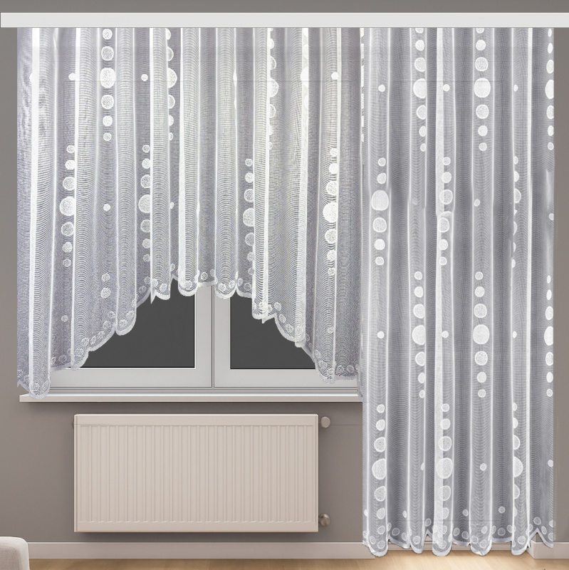 Ervi Balkonový komplet záclon - Aneli - 15260